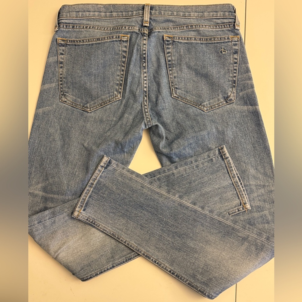 Y2K Rag & Bone/Jean Women's The Dre Low Rise Skinny Jeans Color Sunset Size 27 - Picture 13 of 13